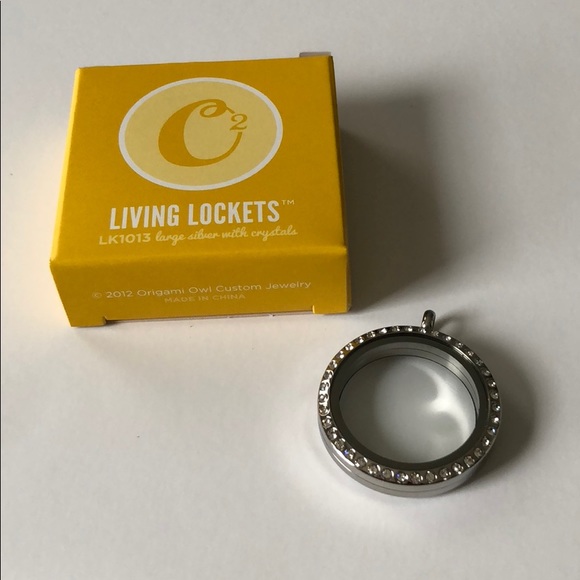 NIB LARGE Origami Owl mom living locket set - Picture 4 of 8